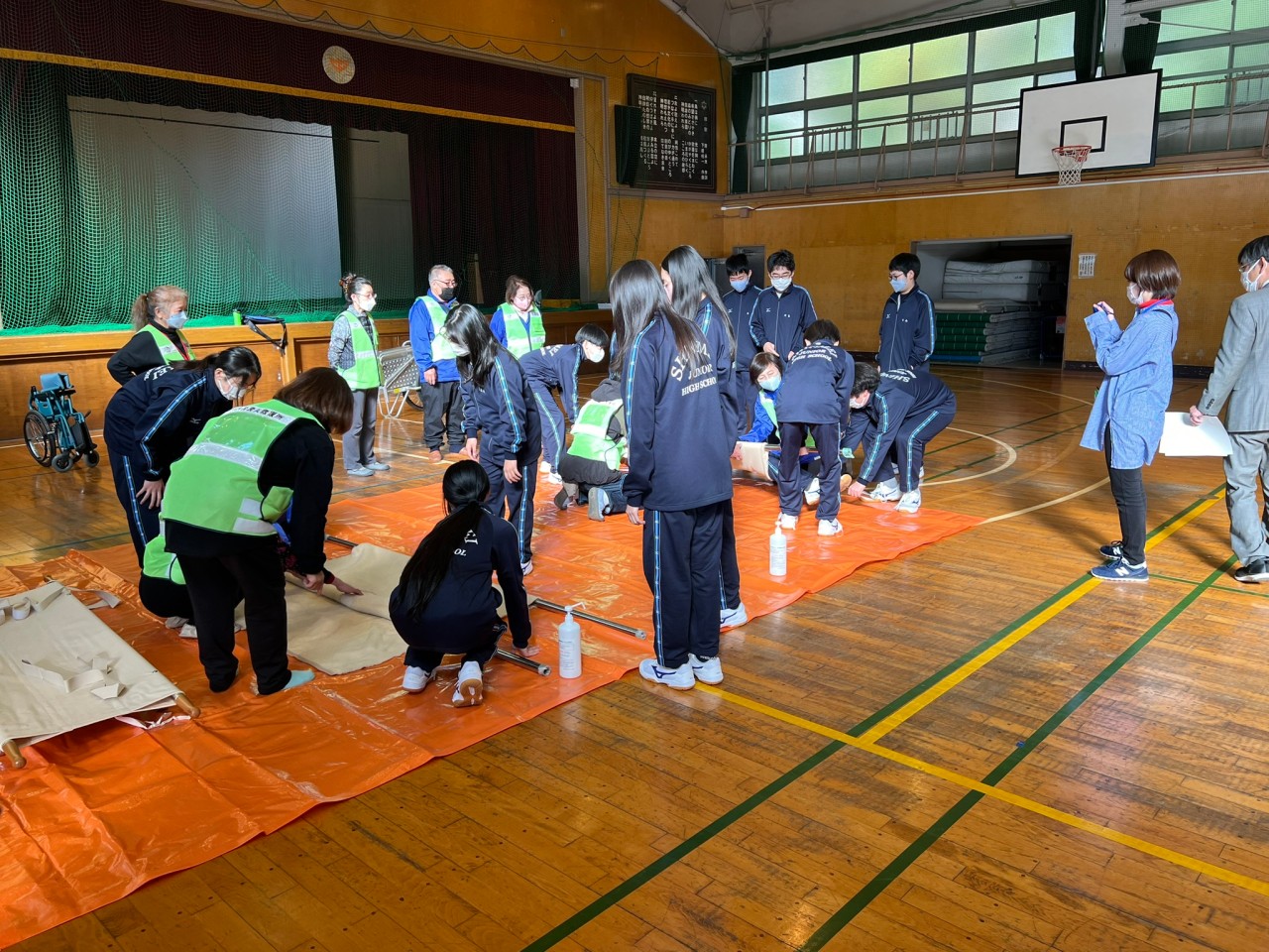 神明中で初の試み | 公明党 杉並総支部 第4支部長　北あきのりホームページ